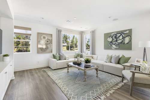 Plan 6 Model Home Great Room